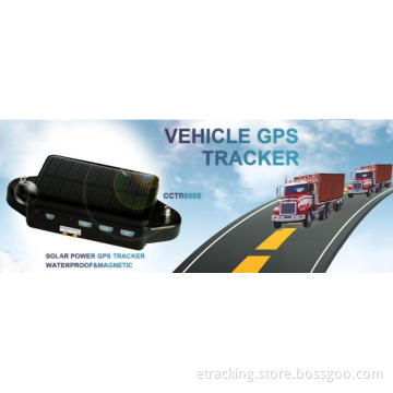 GPS Tracker Cctr-808s Real Time Tracker for Vehicle and Car with Waterproof Design and Solar Power Supply